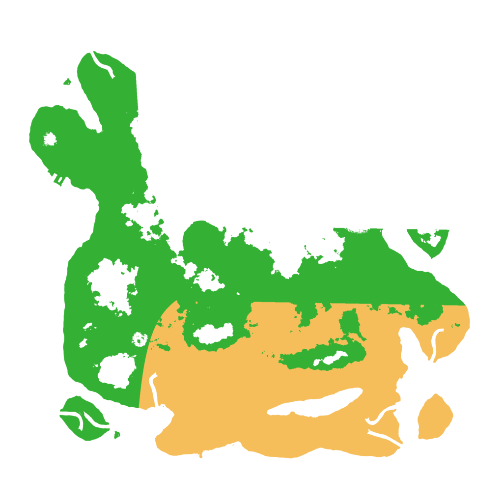 Biome Rust Map: Procedural Map, Size: 3500, Seed: 1828016854