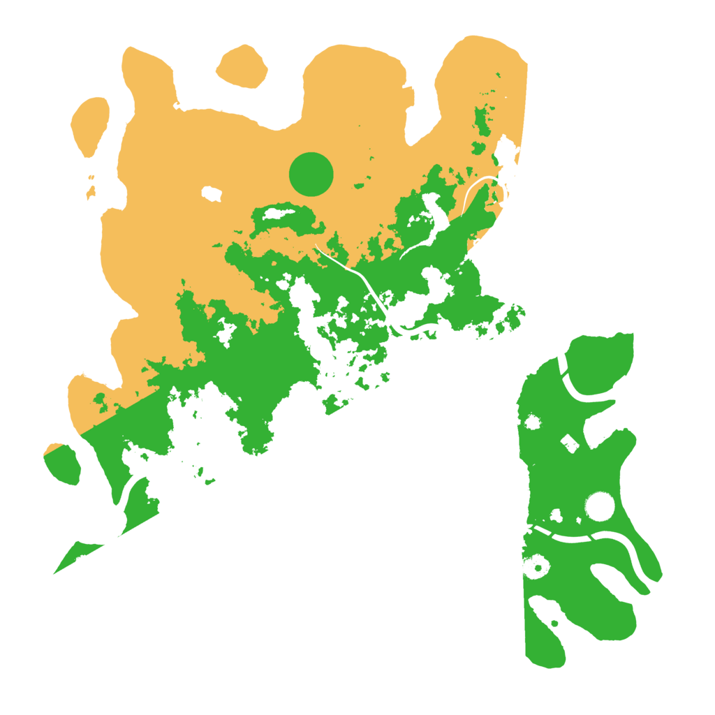 Biome Rust Map: Procedural Map, Size: 4250, Seed: 1375679816