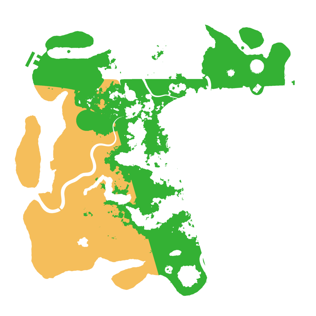 Biome Rust Map: Procedural Map, Size: 4000, Seed: 26289