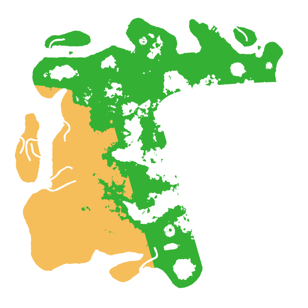 Biome Rust Map: Procedural Map, Size: 4000, Seed: 26289