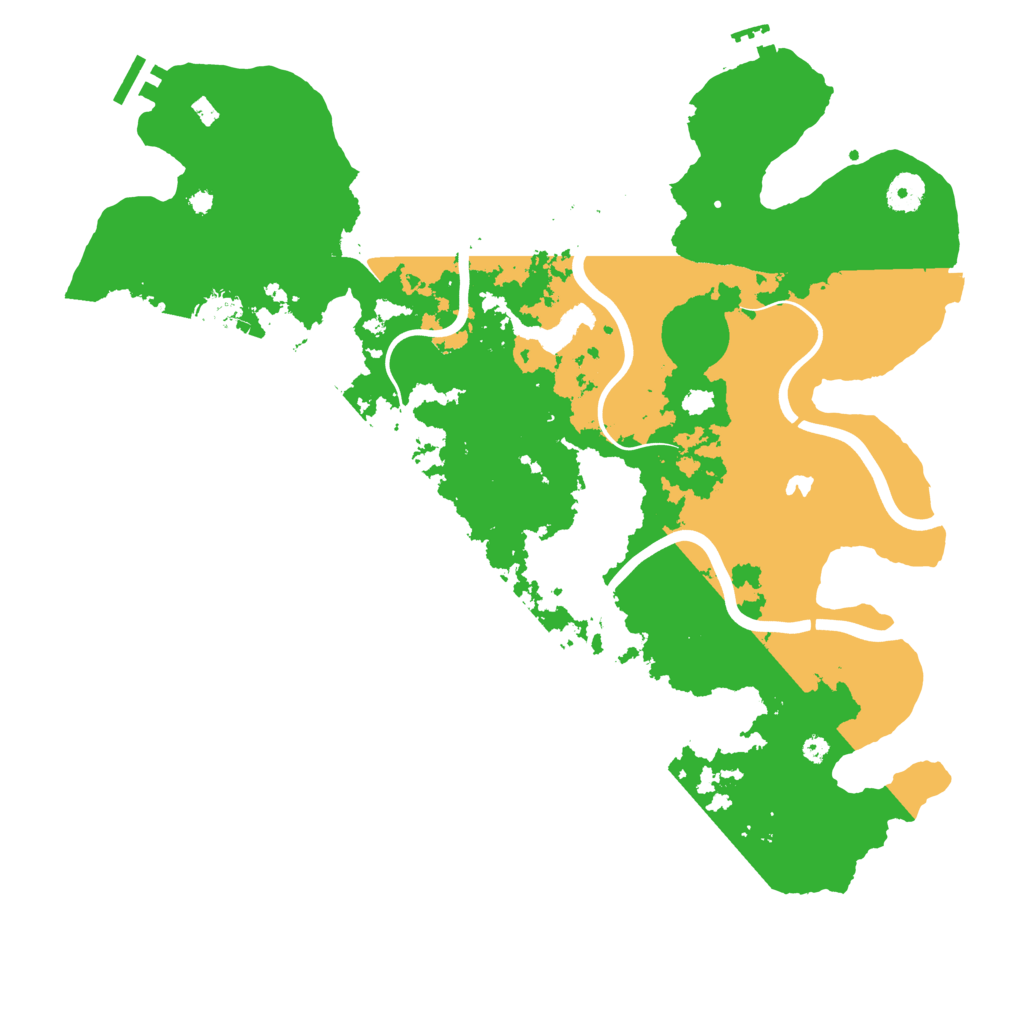 Biome Rust Map: Procedural Map, Size: 4000, Seed: 1703861163