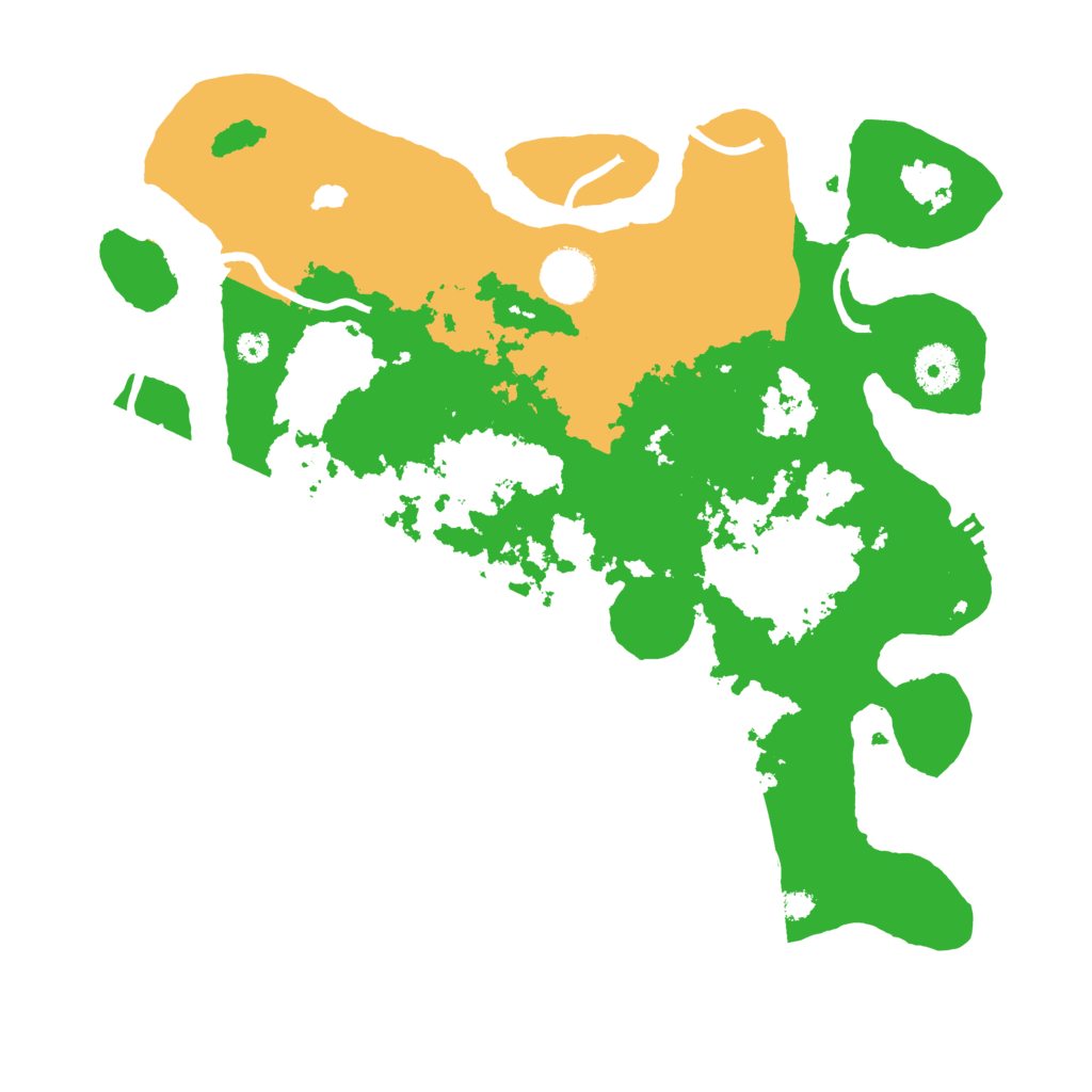 Biome Rust Map: Procedural Map, Size: 3500, Seed: 22106