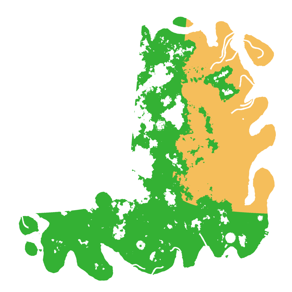 Biome Rust Map: Procedural Map, Size: 5000, Seed: 814368916