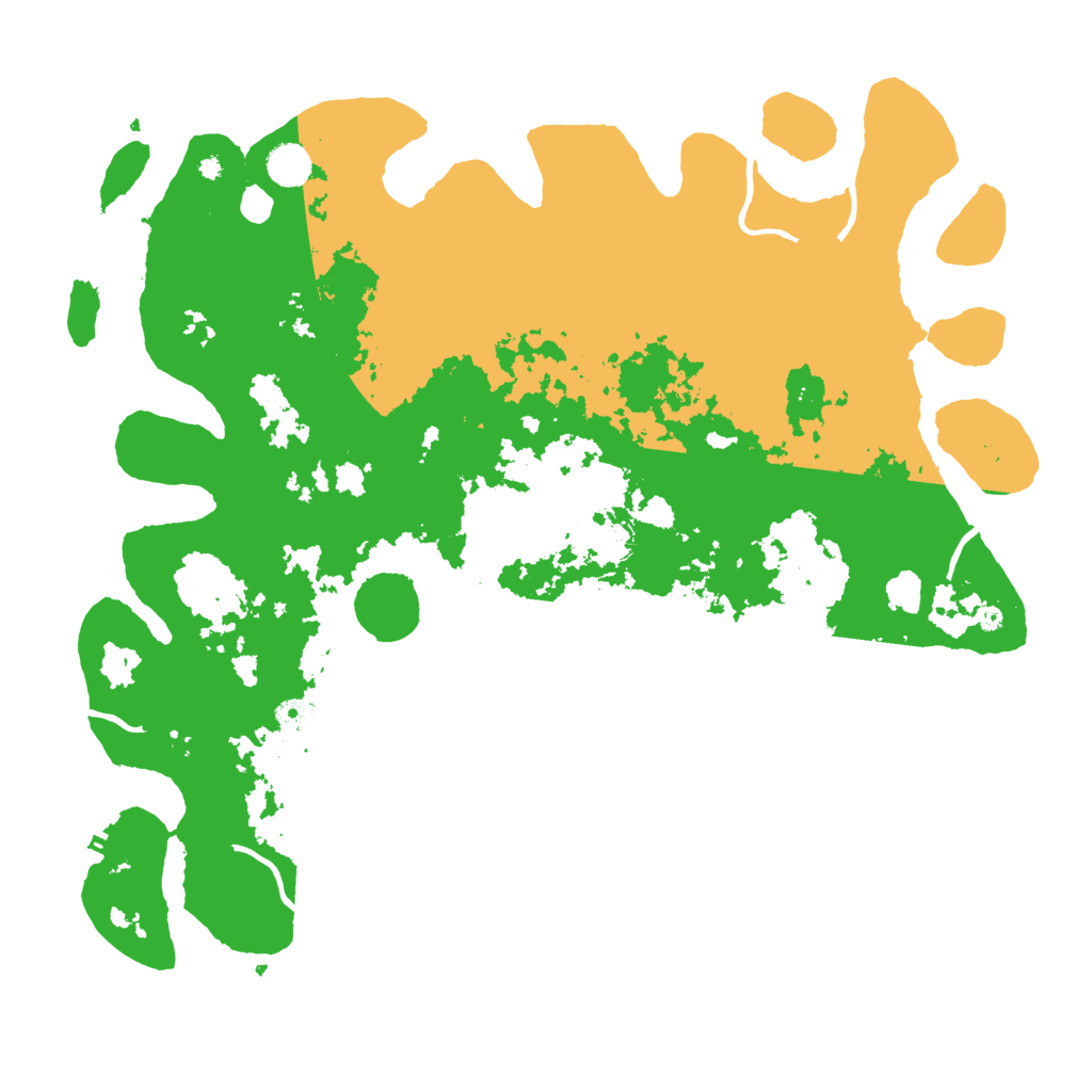 Biome Rust Map: Procedural Map, Size: 4500, Seed: 13878