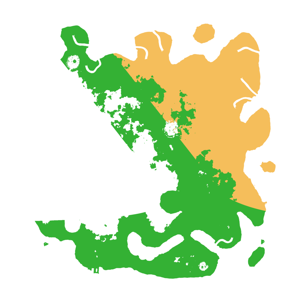 Biome Rust Map: Procedural Map, Size: 3500, Seed: 987585107