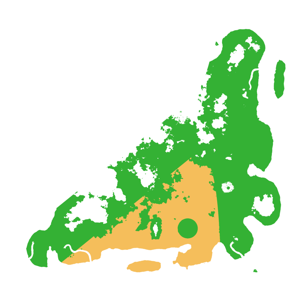 Biome Rust Map: Procedural Map, Size: 4000, Seed: 107102278