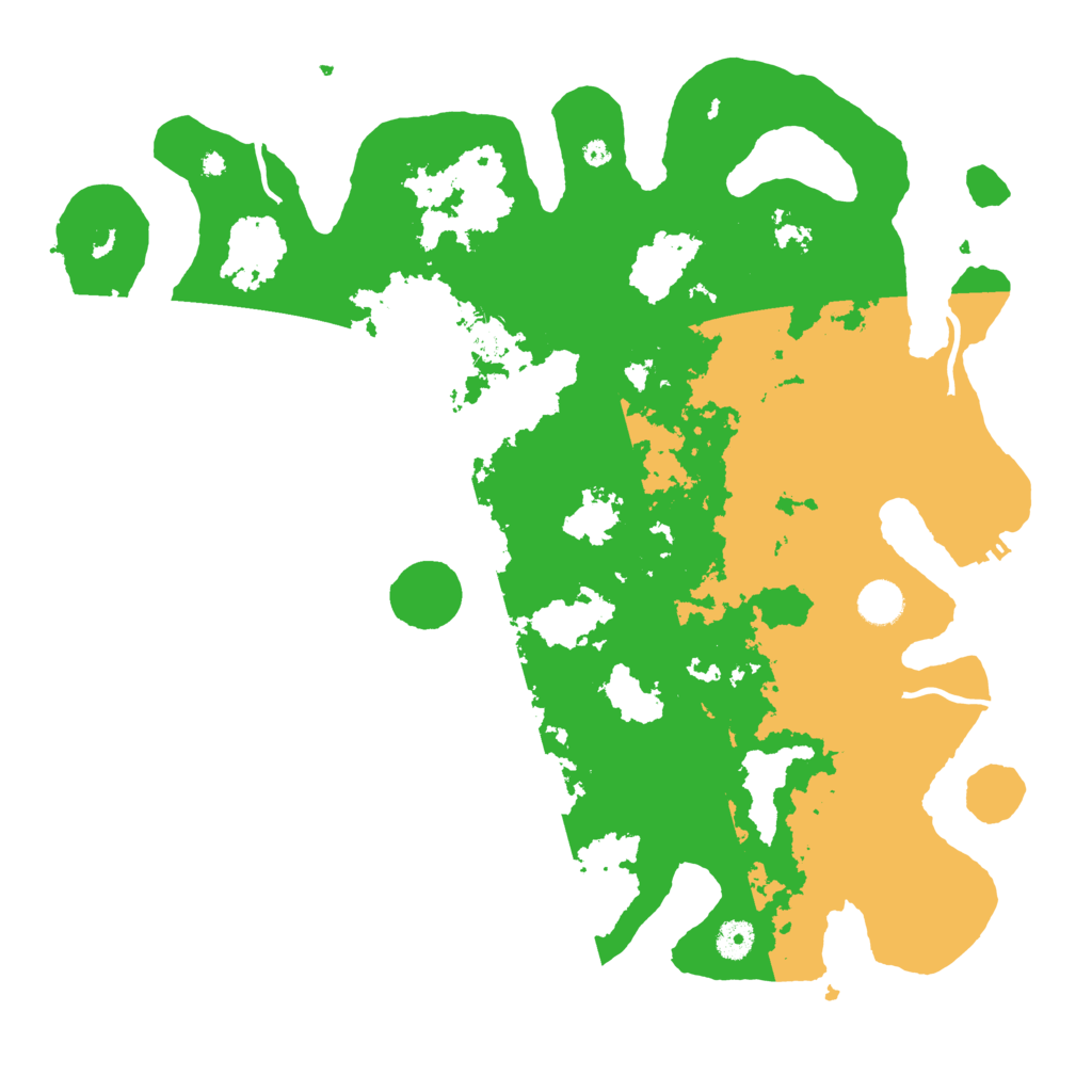 Biome Rust Map: Procedural Map, Size: 4250, Seed: 1145573847