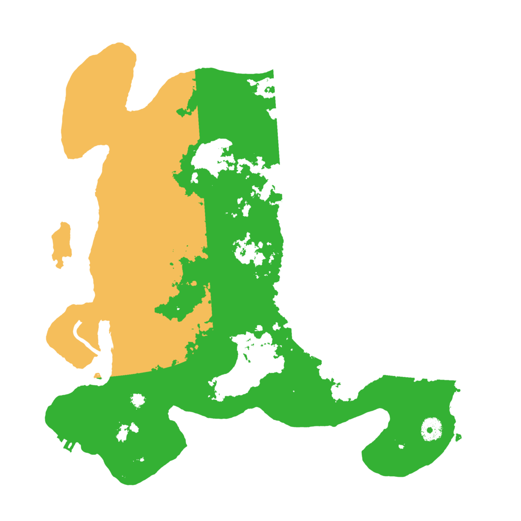 Biome Rust Map: Procedural Map, Size: 3500, Seed: 24703466