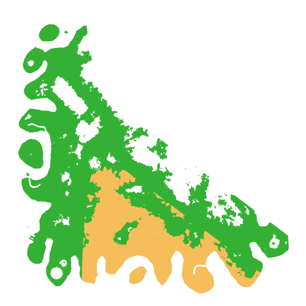 Biome Rust Map: Procedural Map, Size: 4500, Seed: 48254
