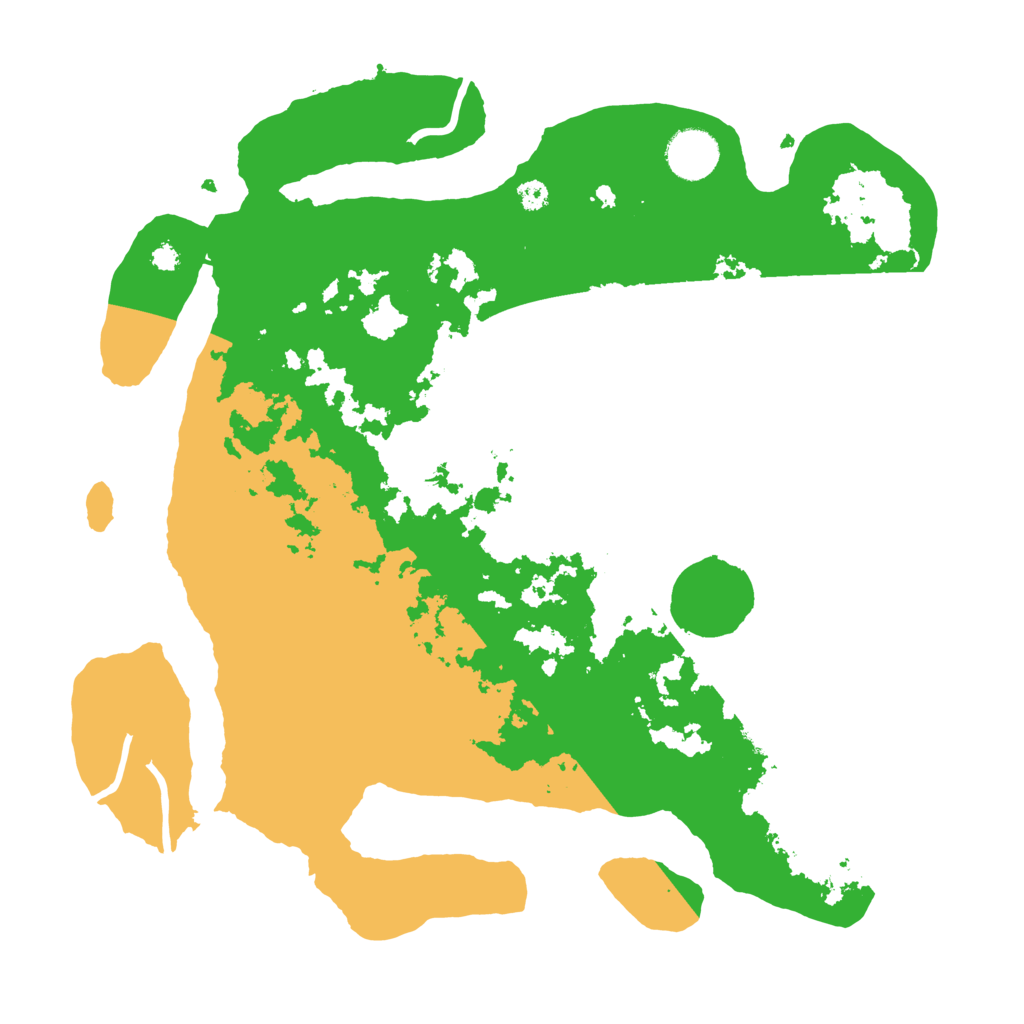 Biome Rust Map: Procedural Map, Size: 3500, Seed: 35185862