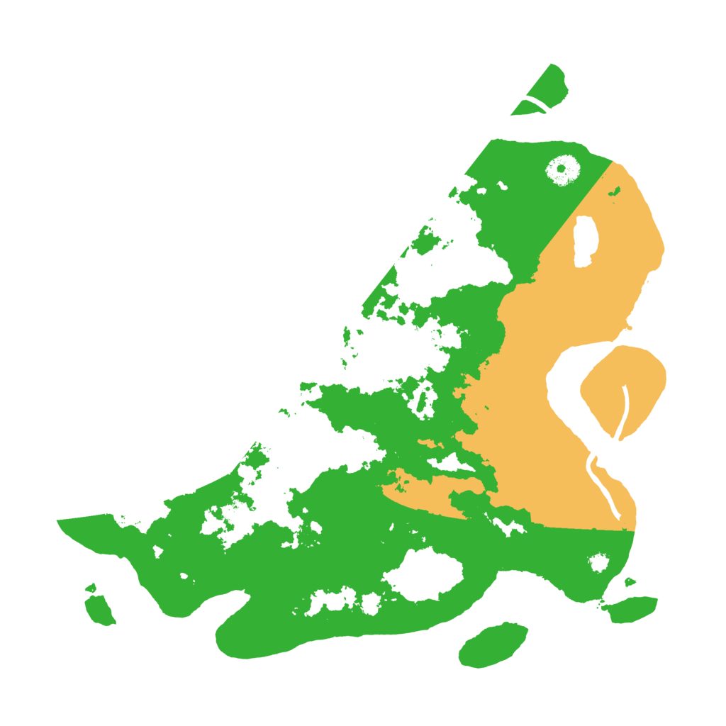 Biome Rust Map: Procedural Map, Size: 3500, Seed: 87056072