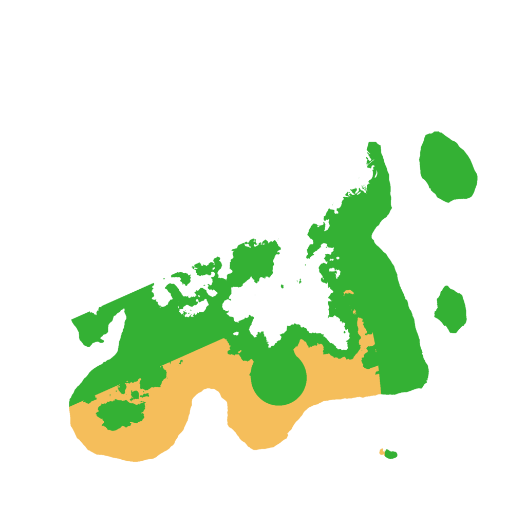 Biome Rust Map: Barren, Size: 2500, Seed: 1547