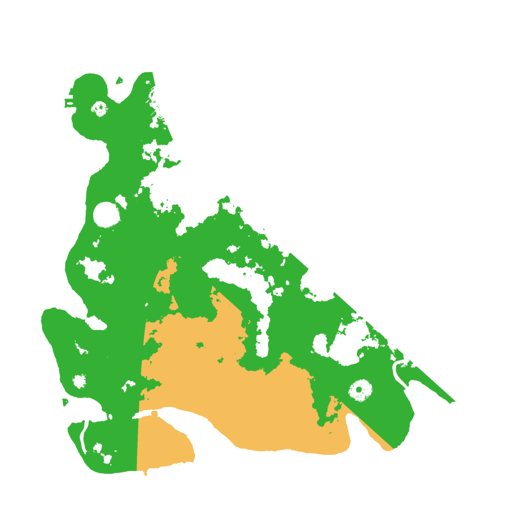 Biome Rust Map: Procedural Map, Size: 3500, Seed: 63357024