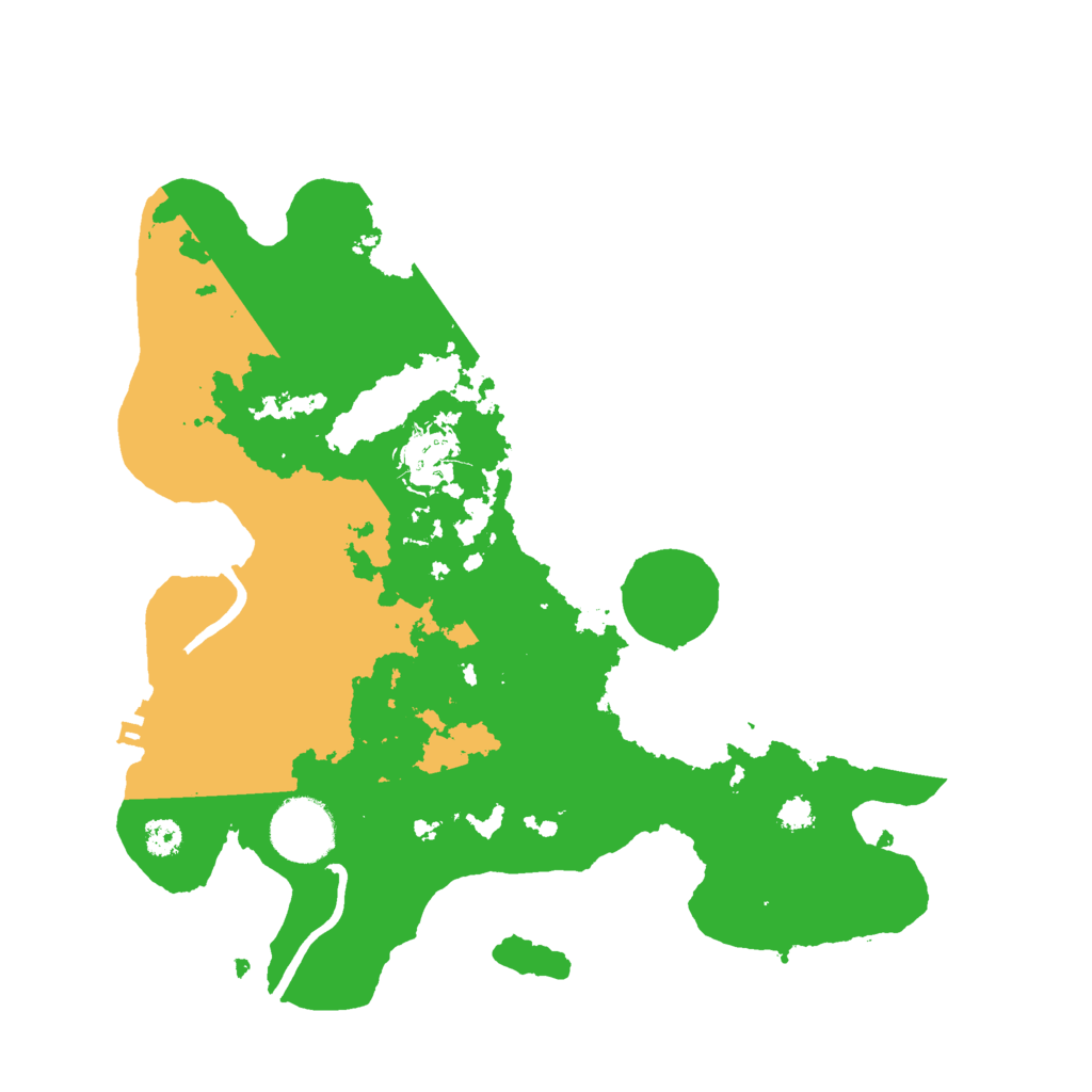 Biome Rust Map: Procedural Map, Size: 3000, Seed: 1027648319