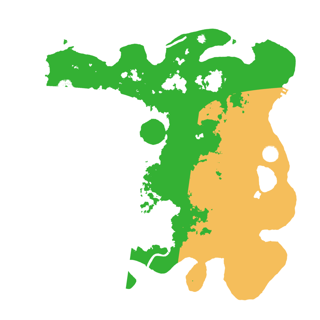 Biome Rust Map: Procedural Map, Size: 3500, Seed: 692629463