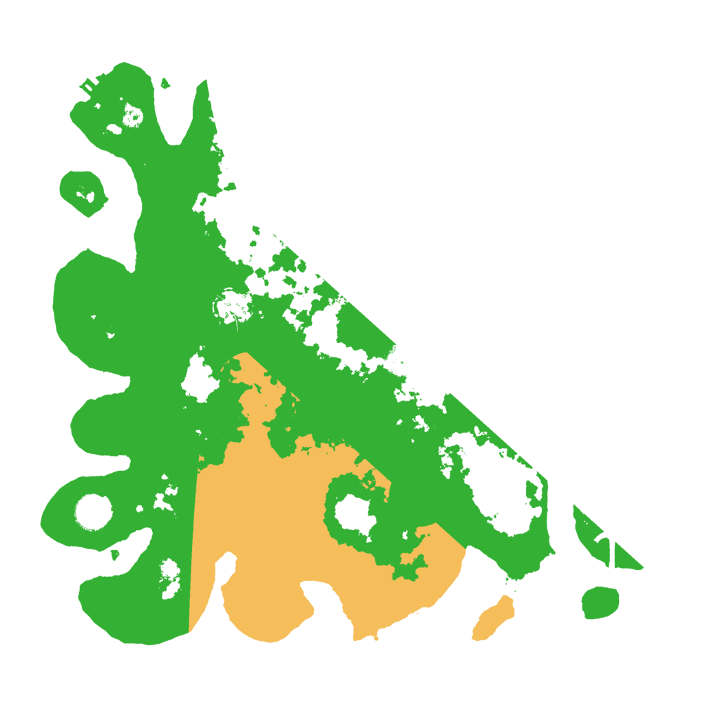 Biome Rust Map: Procedural Map, Size: 3500, Seed: 68411195