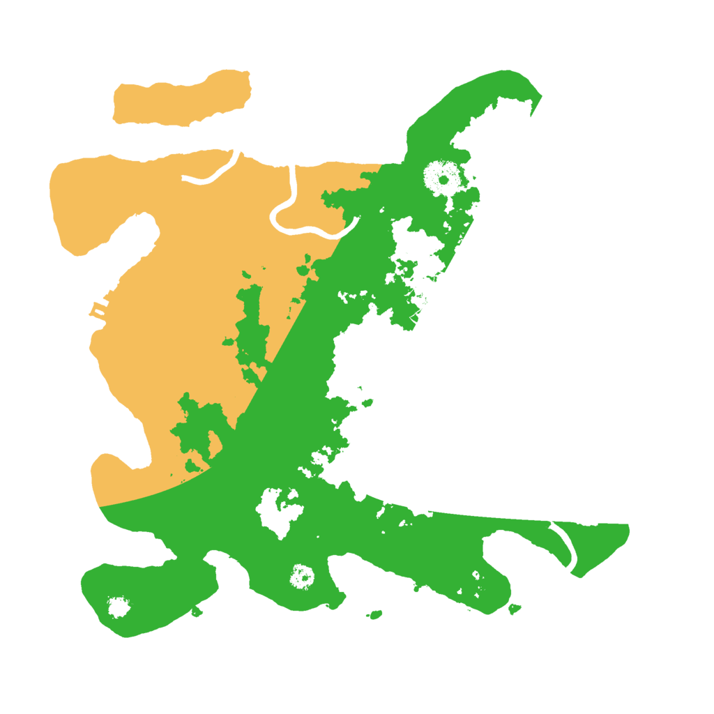 Biome Rust Map: Procedural Map, Size: 3000, Seed: 106163811