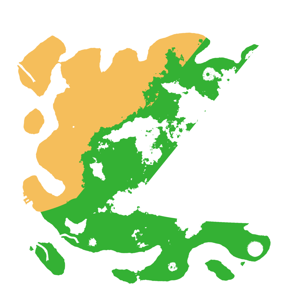 Biome Rust Map: Procedural Map, Size: 3500, Seed: 1693936048