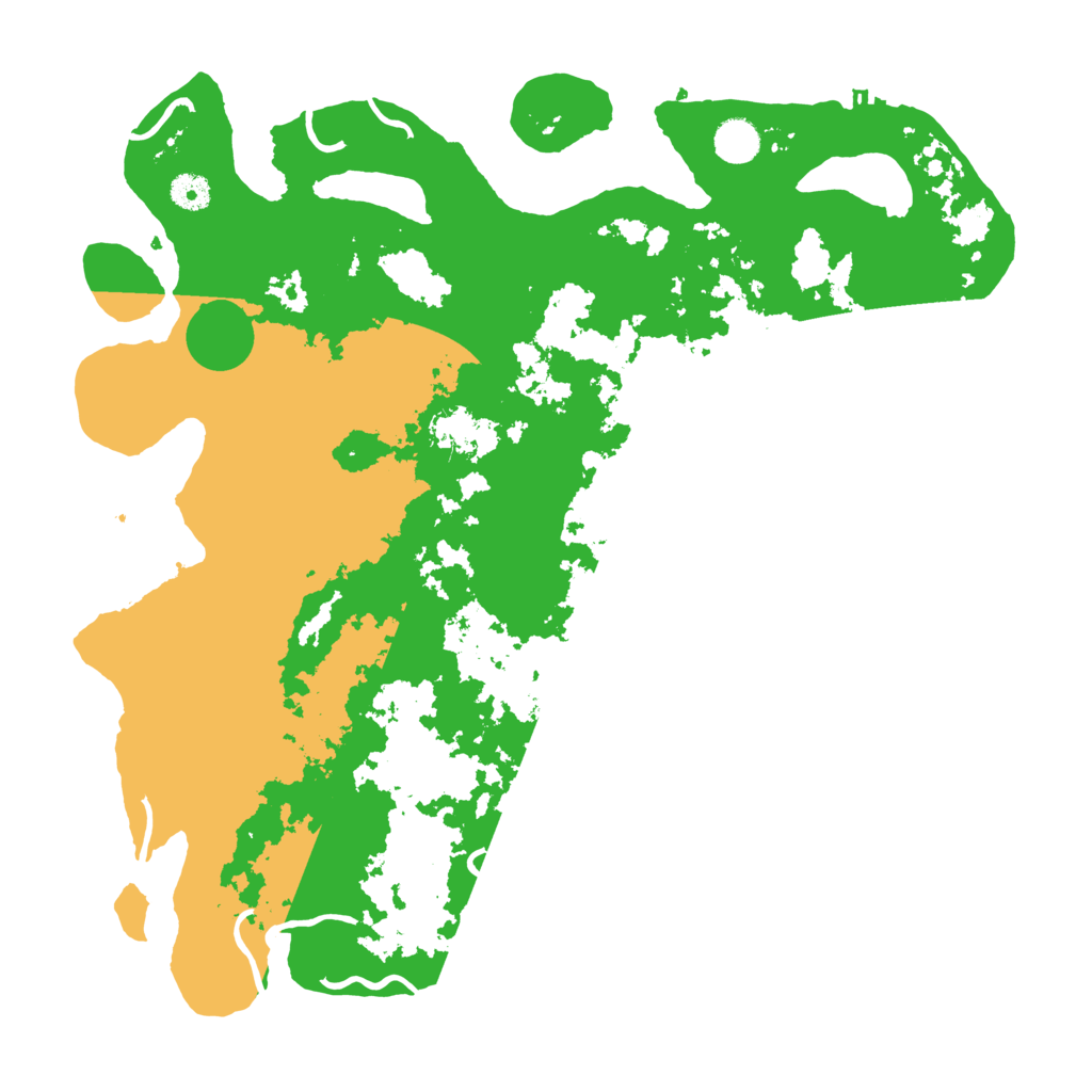 Biome Rust Map: Procedural Map, Size: 4250, Seed: 686560396