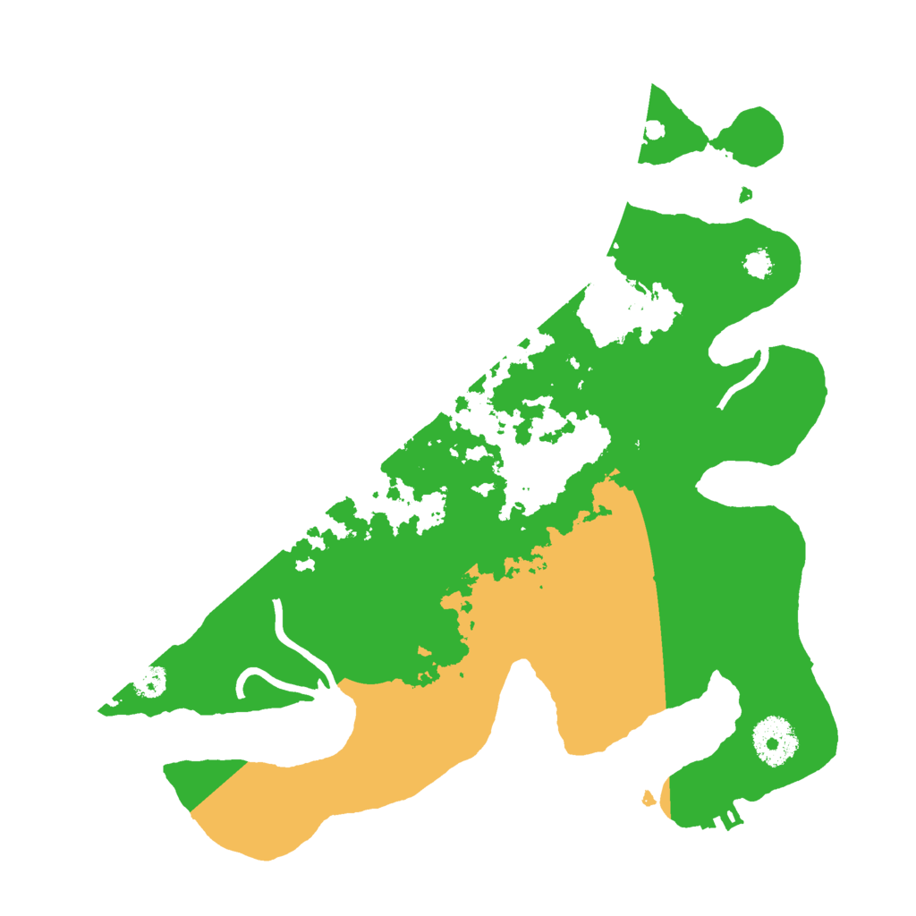 Biome Rust Map: Procedural Map, Size: 3000, Seed: 1245559497