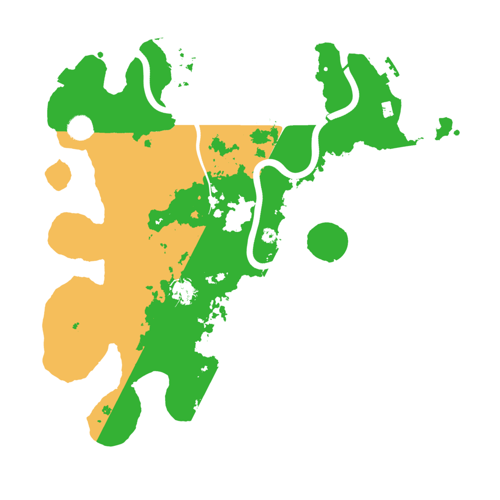 Biome Rust Map: Procedural Map, Size: 3500, Seed: 62851894