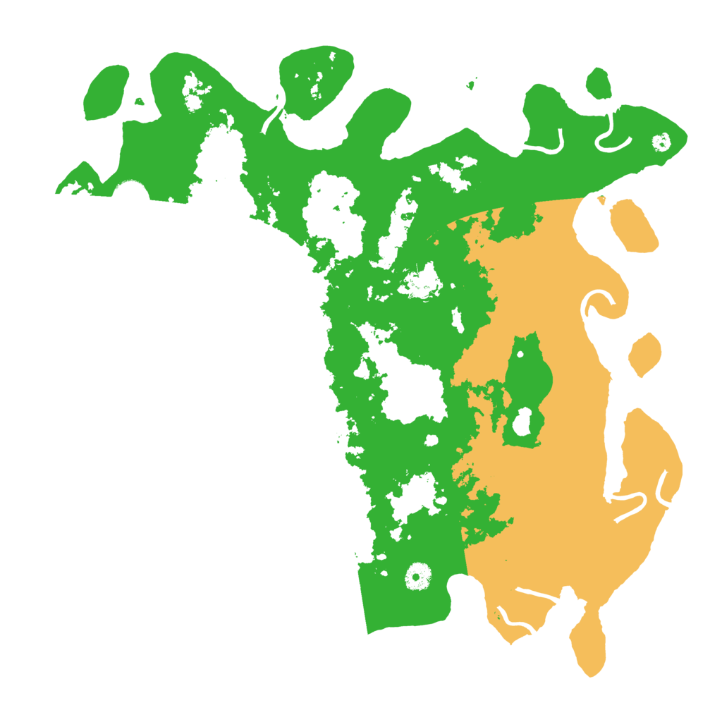 Biome Rust Map: Procedural Map, Size: 4000, Seed: 2677