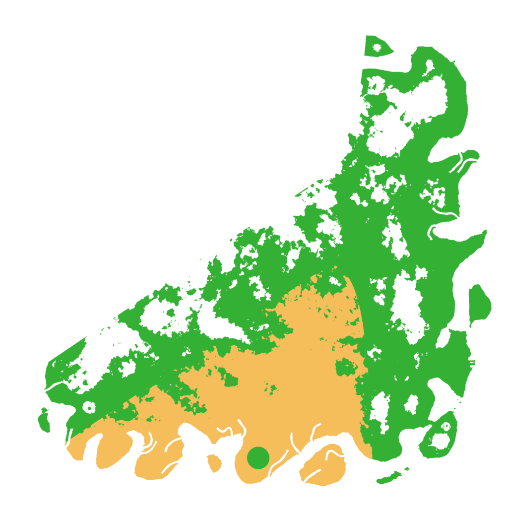 Biome Rust Map: Procedural Map, Size: 6000, Seed: 116