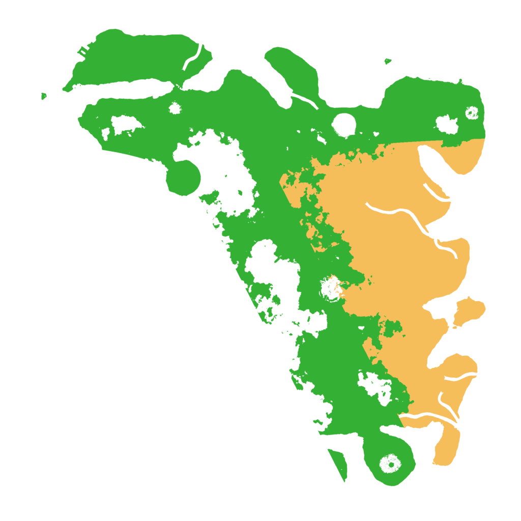 Biome Rust Map: Procedural Map, Size: 4000, Seed: 8413548