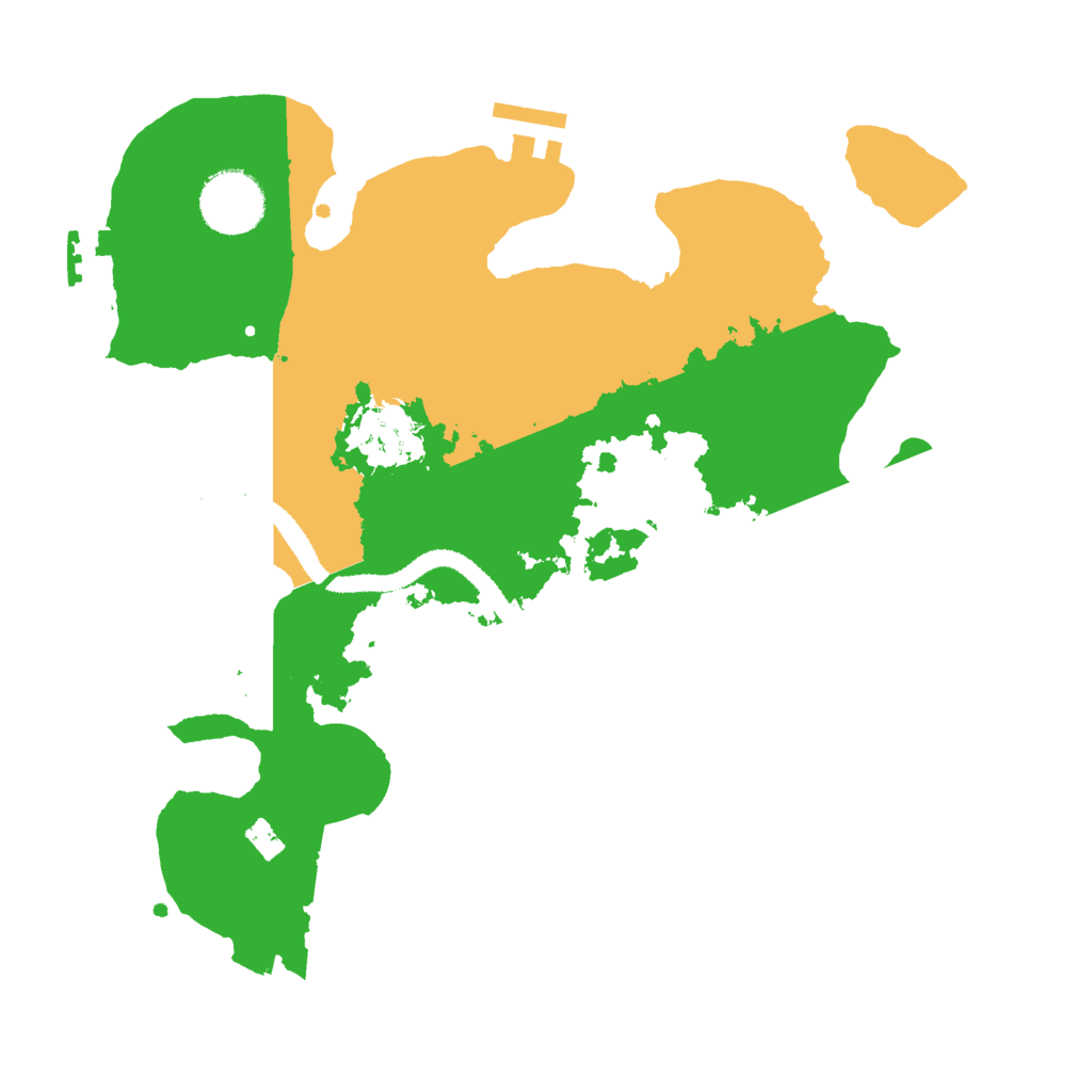 Biome Rust Map: Procedural Map, Size: 3000, Seed: 73519