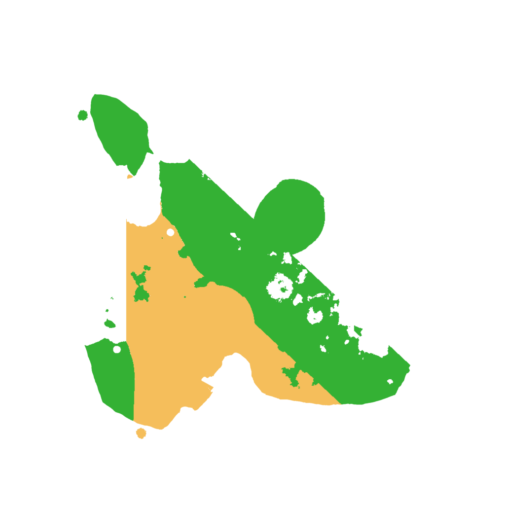 Biome Rust Map: Procedural Map, Size: 2000, Seed: 2309