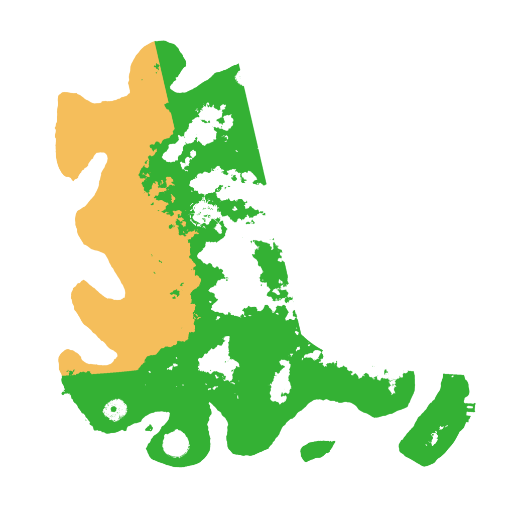 Biome Rust Map: Procedural Map, Size: 3500, Seed: 30796767