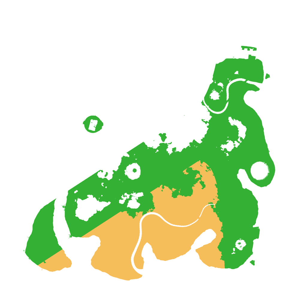 Biome Rust Map: Procedural Map, Size: 3000, Seed: 4777