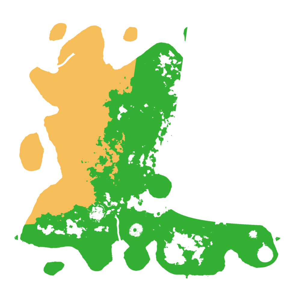Biome Rust Map: Procedural Map, Size: 3500, Seed: 5196299
