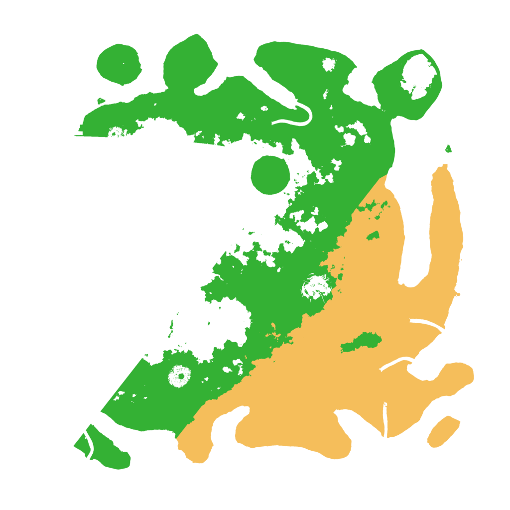 Biome Rust Map: Procedural Map, Size: 3500, Seed: 29452883