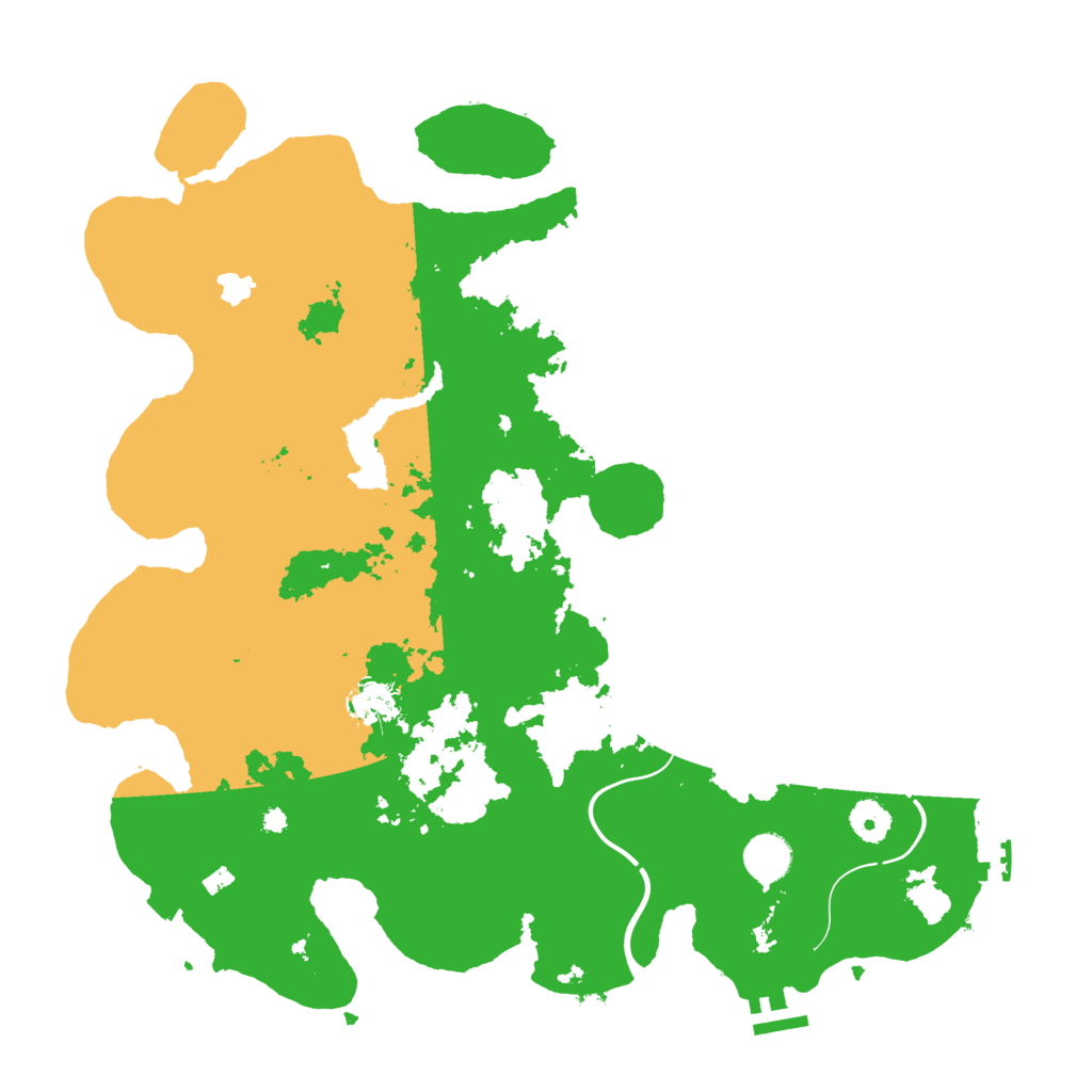 Biome Rust Map: Procedural Map, Size: 4000, Seed: 178932248