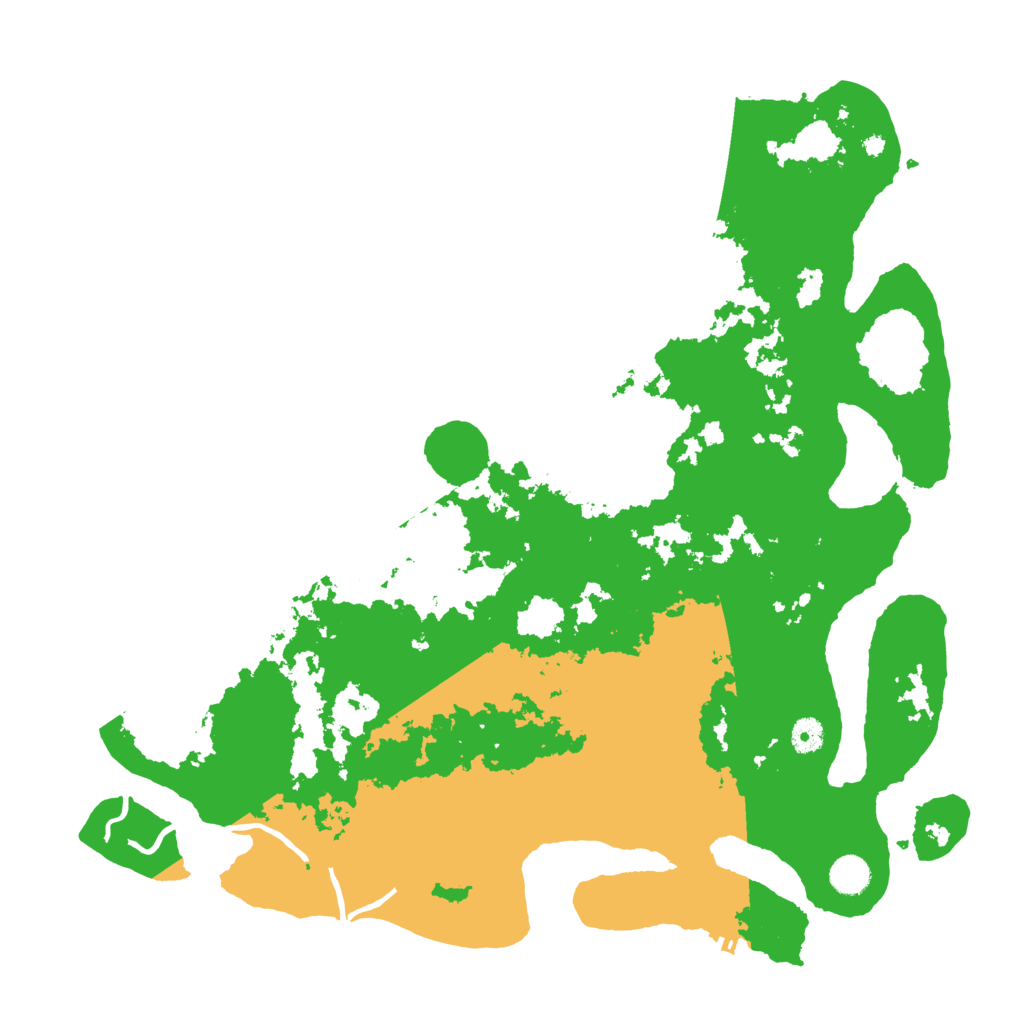 Biome Rust Map: Procedural Map, Size: 4500, Seed: 9755781