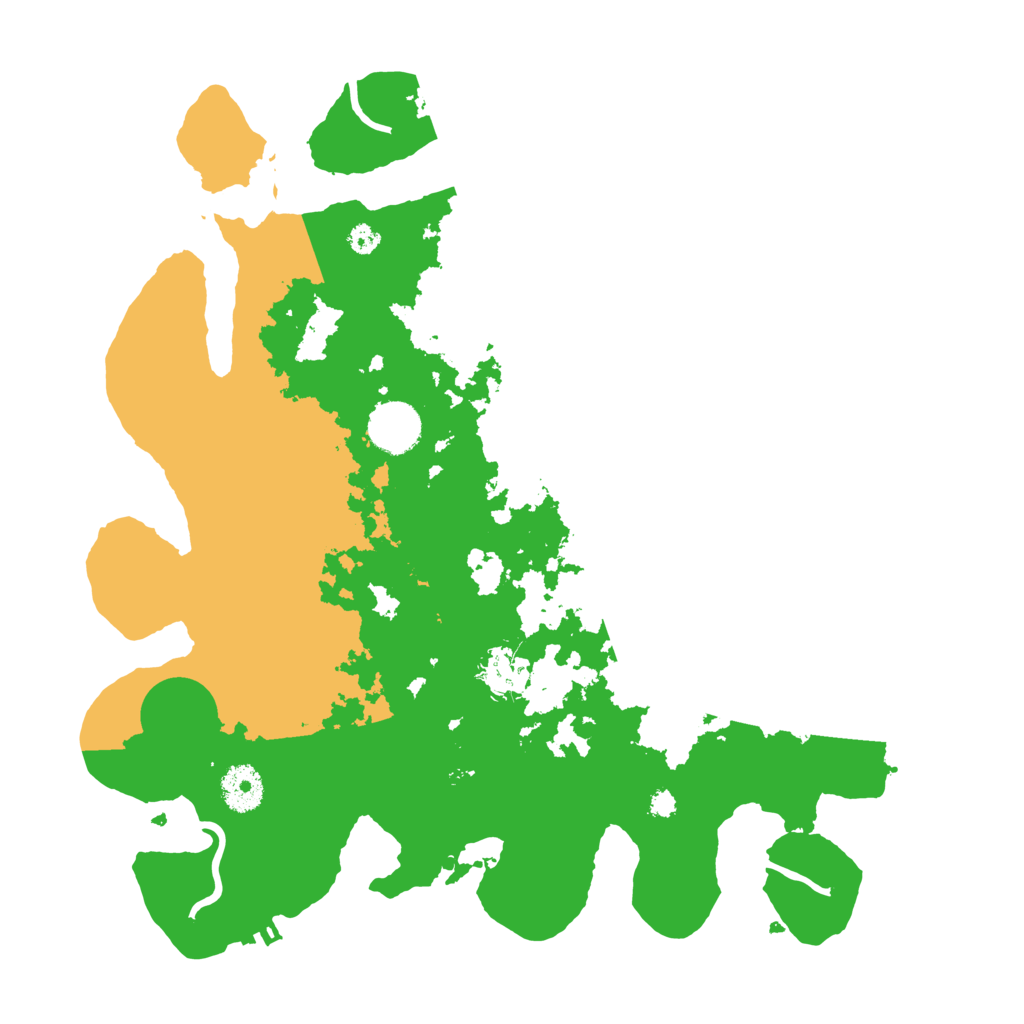 Biome Rust Map: Procedural Map, Size: 3500, Seed: 7149736