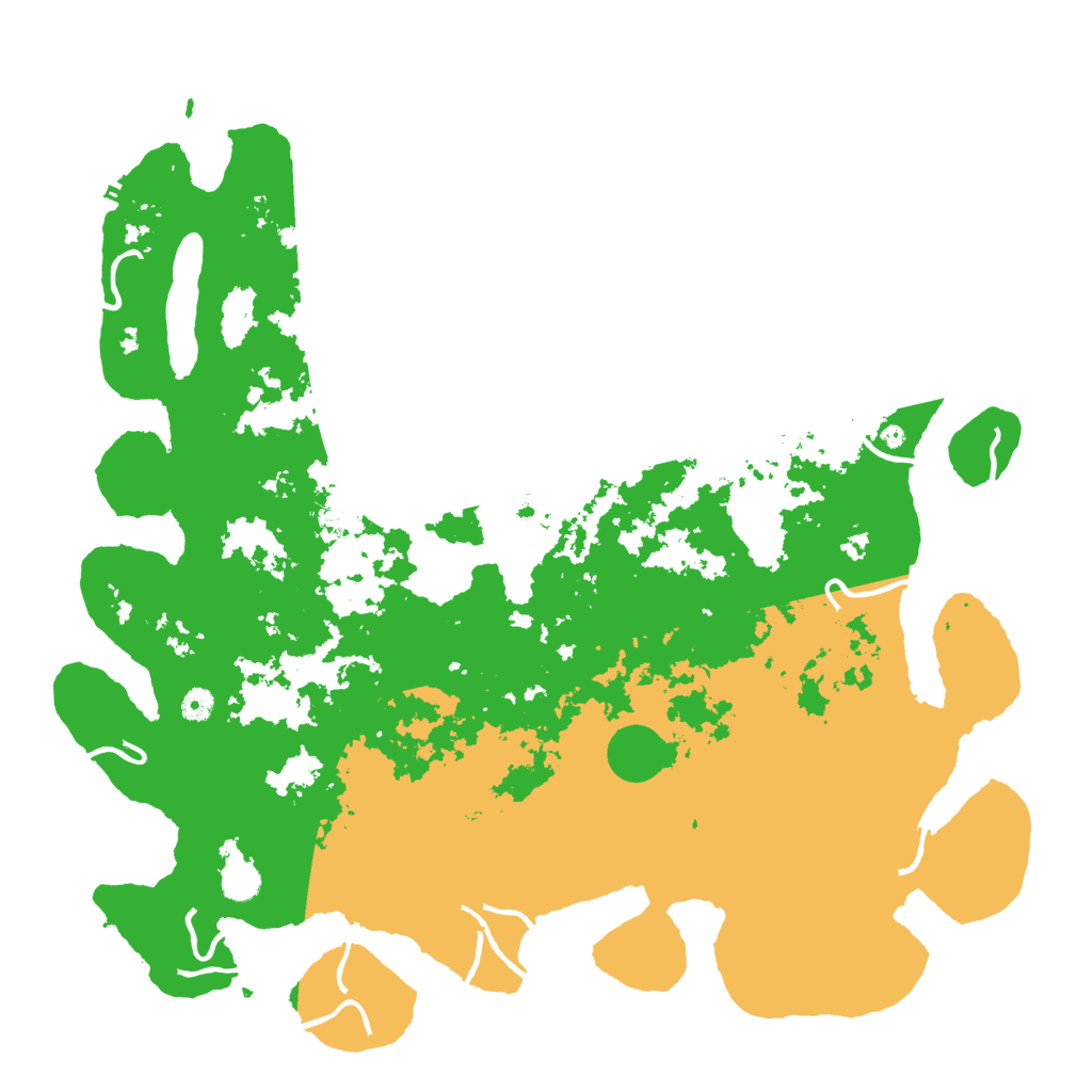 Biome Rust Map: Procedural Map, Size: 5000, Seed: 856676383