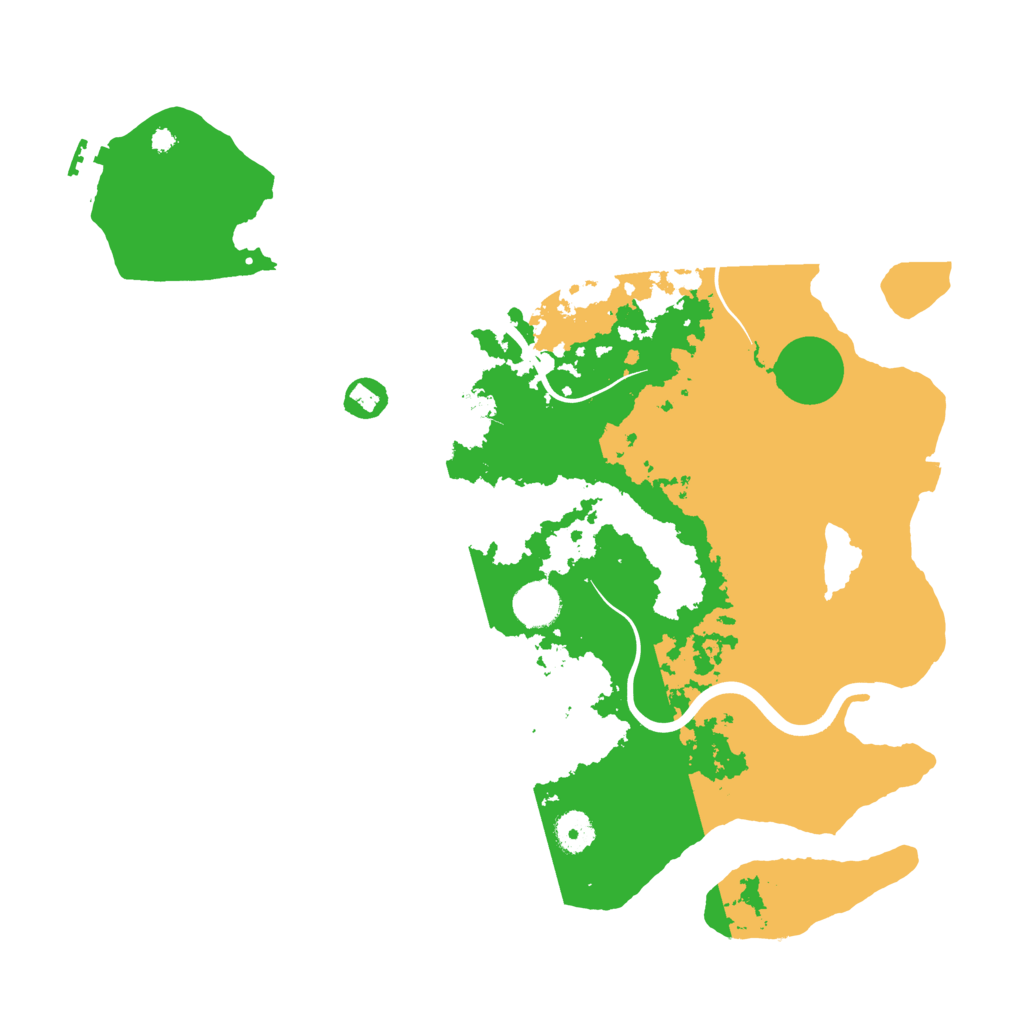 Biome Rust Map: Procedural Map, Size: 3971, Seed: 48465234