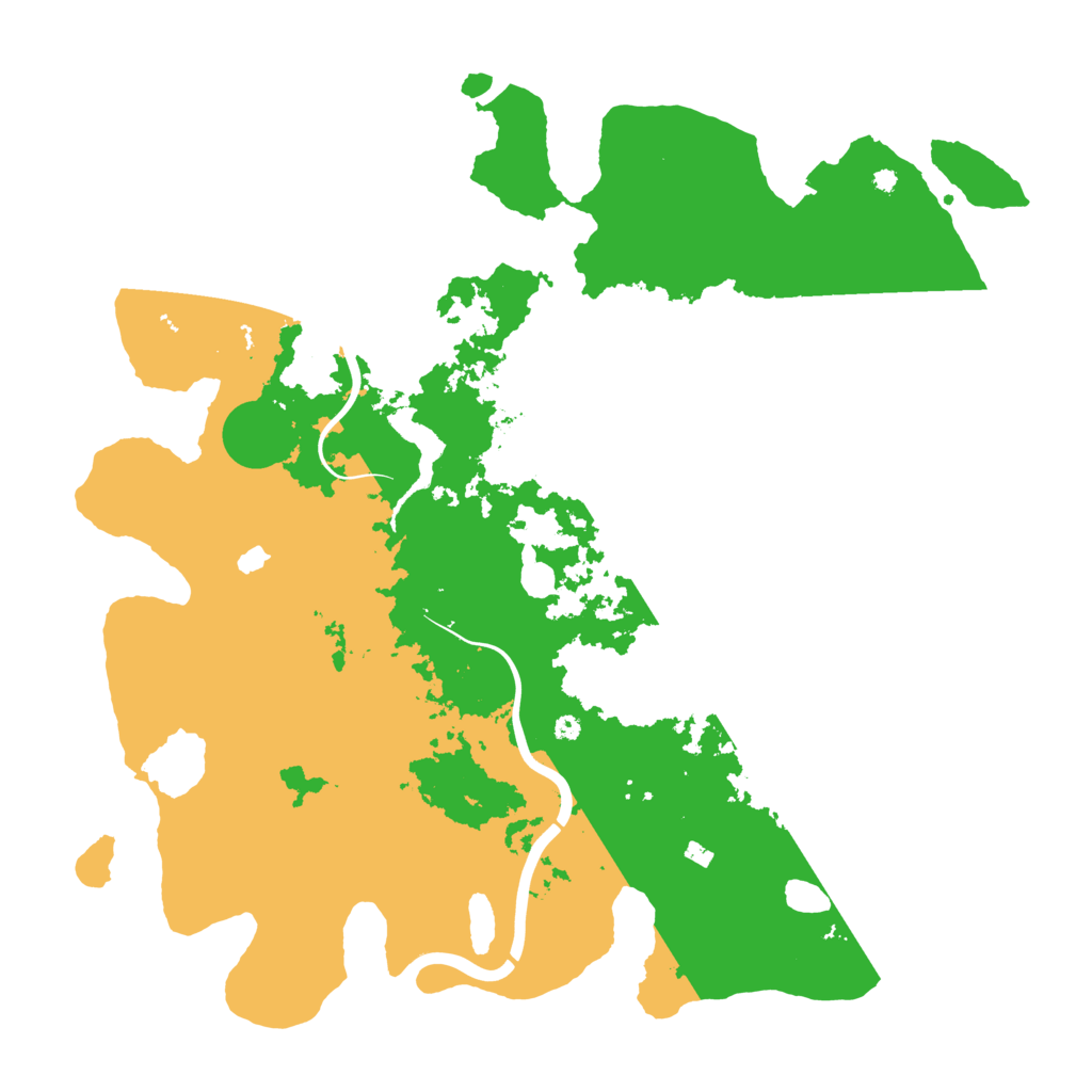 Biome Rust Map: Procedural Map, Size: 4250, Seed: 1653