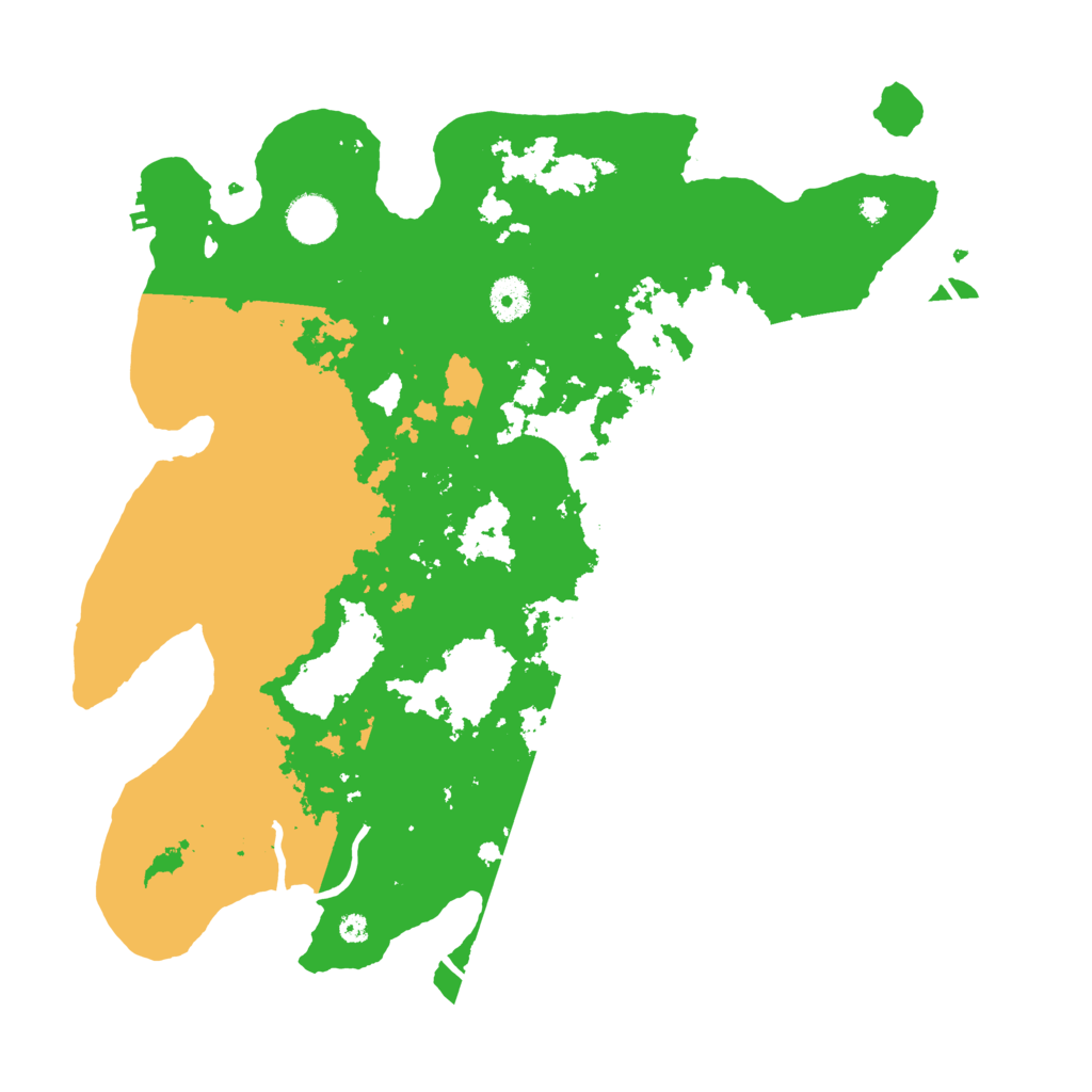 Biome Rust Map: Procedural Map, Size: 3850, Seed: 1674220510