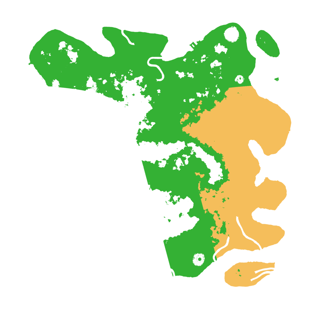 Biome Rust Map: Procedural Map, Size: 3832, Seed: 48465234