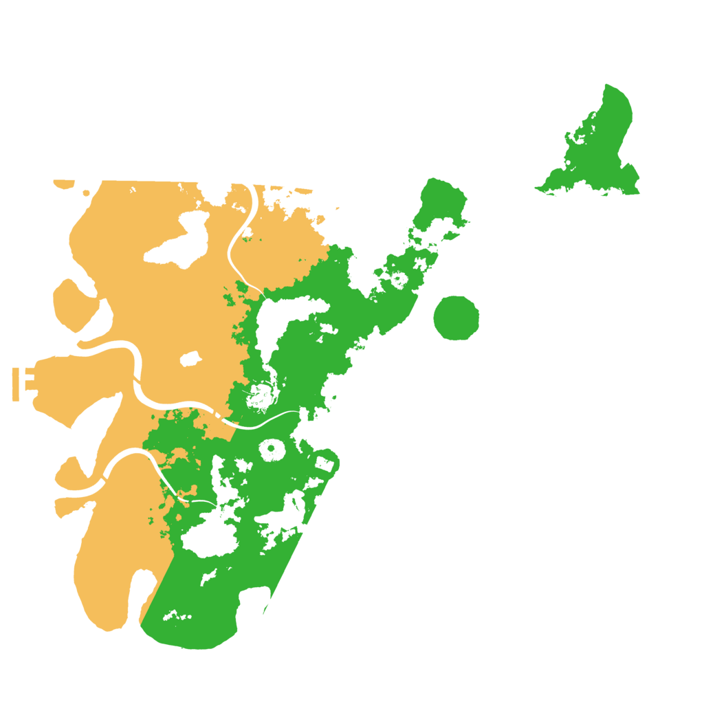 Biome Rust Map: Procedural Map, Size: 4250, Seed: 640181612