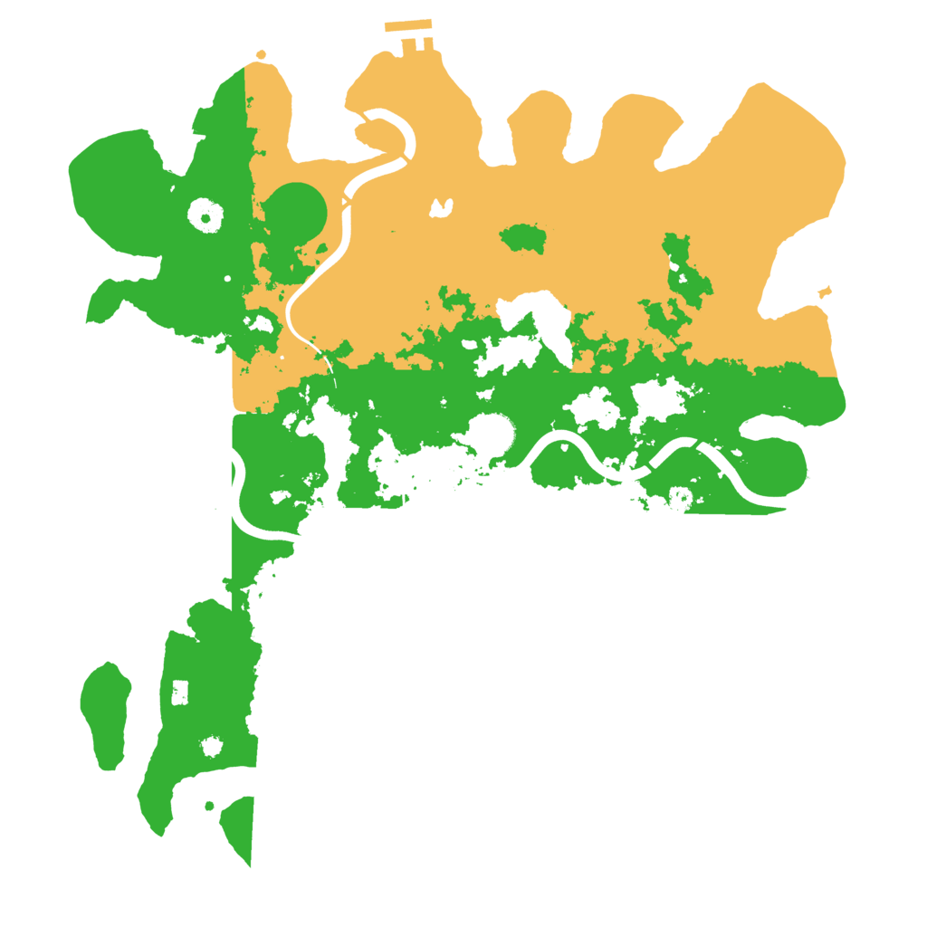 Biome Rust Map: Procedural Map, Size: 4000, Seed: 1918