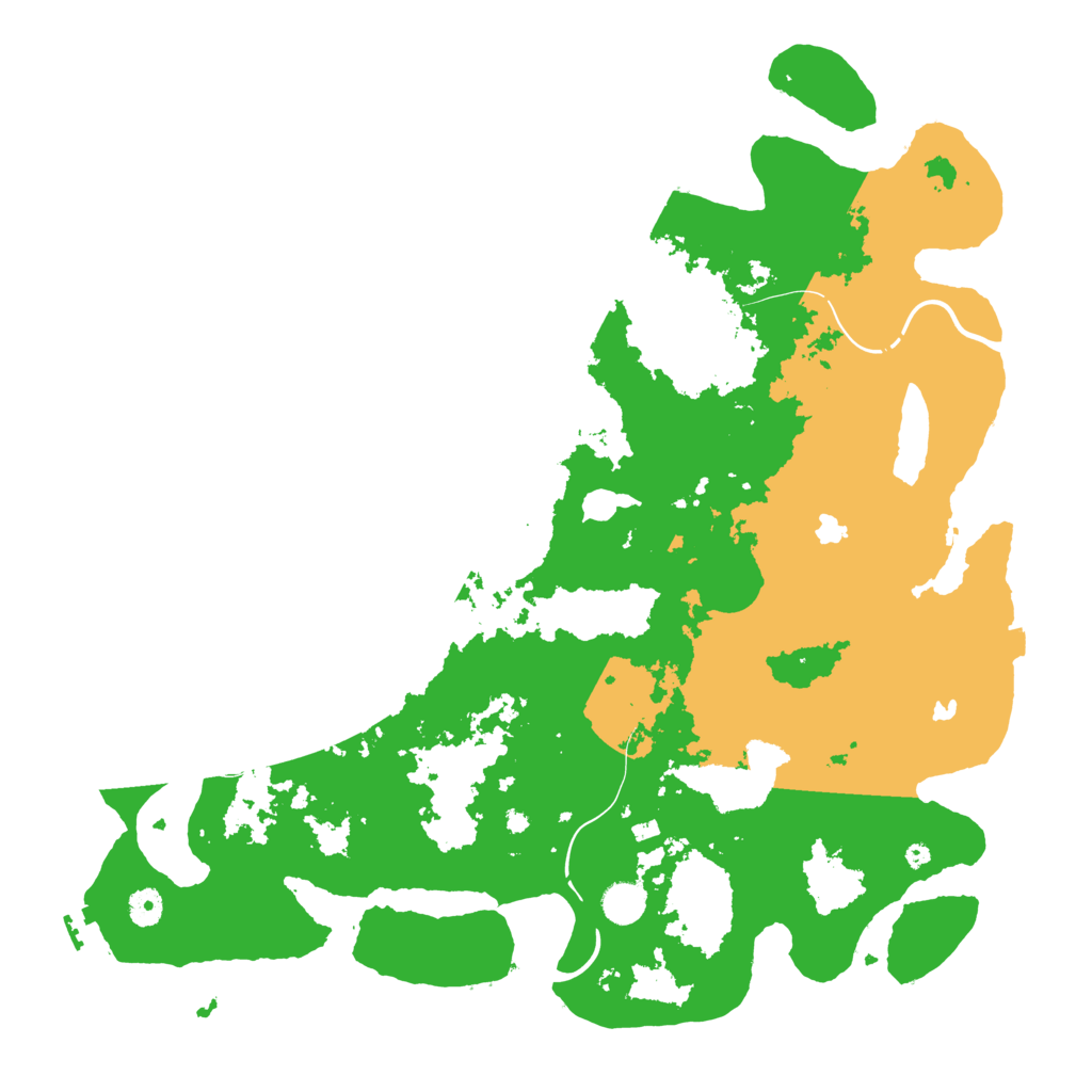 Biome Rust Map: Procedural Map, Size: 4500, Seed: 1621074100