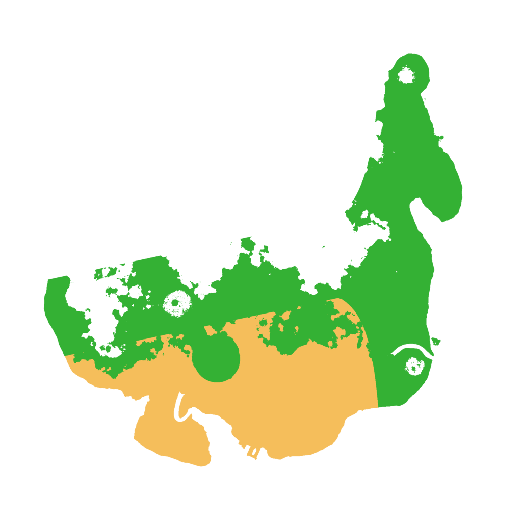 Biome Rust Map: Procedural Map, Size: 3000, Seed: 1180407276