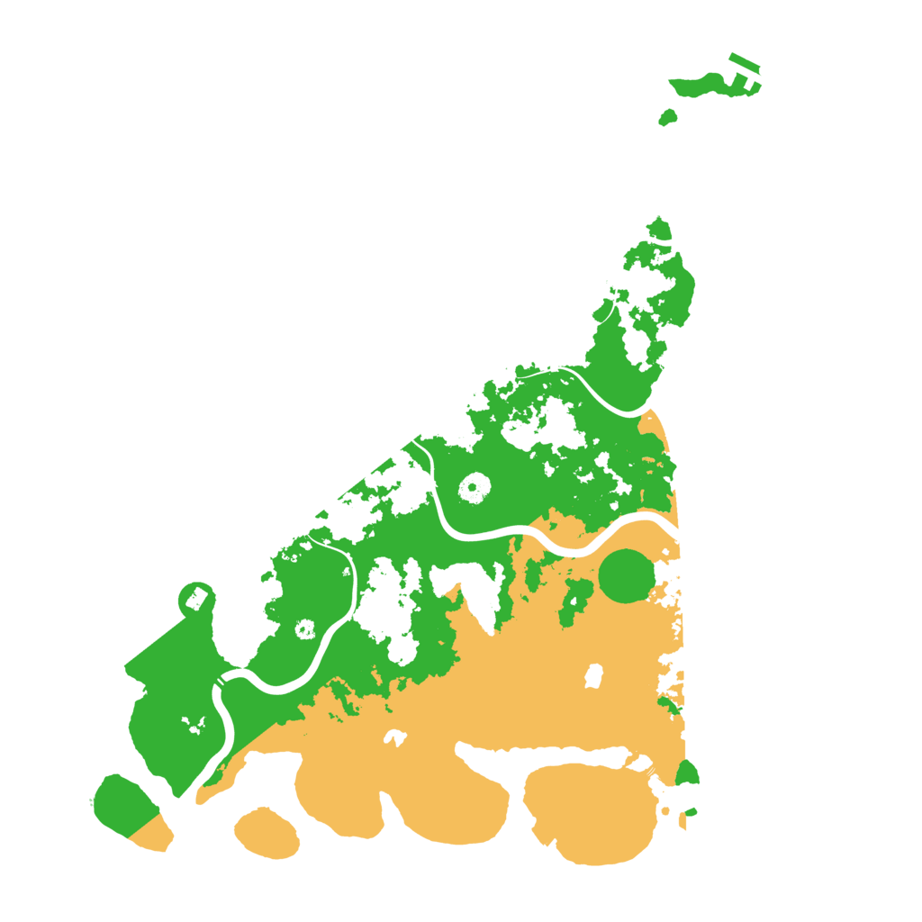 Biome Rust Map: Procedural Map, Size: 4500, Seed: 354012600