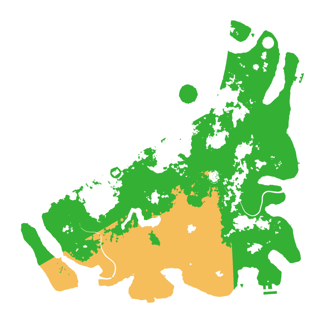 Biome Rust Map: Procedural Map, Size: 4800, Seed: 1450676083