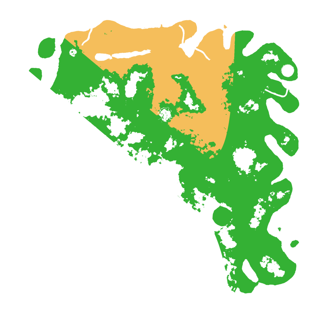 Biome Rust Map: Procedural Map, Size: 4500, Seed: 1514999098