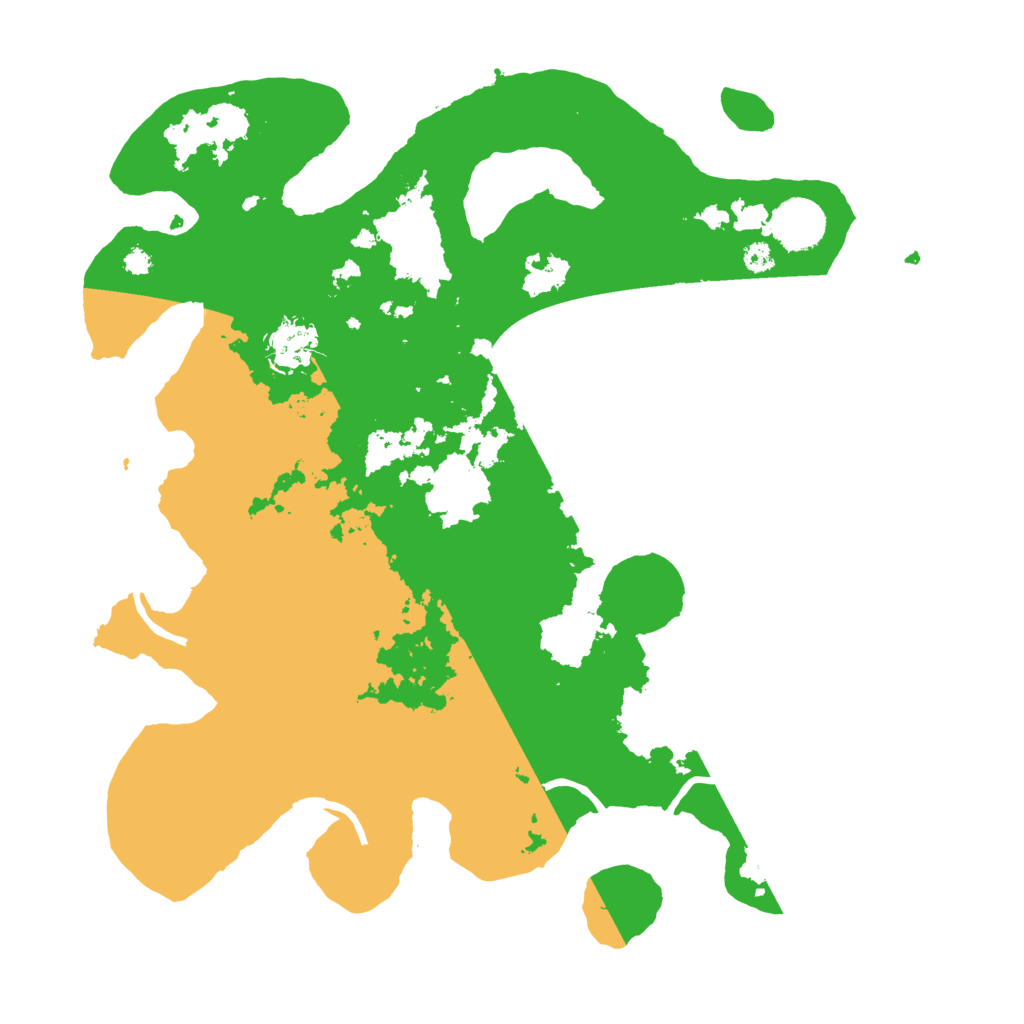Biome Rust Map: Procedural Map, Size: 3500, Seed: 1721913035